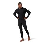 Smartwool Men's Intraknit Thermal Max Merino Wool Base Layer Bottom (Slim Fit), Black, X-Large