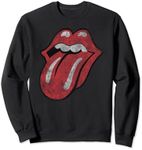 The Rolling Stones Distressed Vintage Tongue Sweatshirt