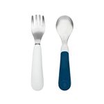 OXO Tot Fork and Spoon Set (Navy)