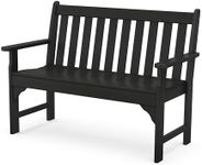 POLYWOOD GNB48BL Vineyard 48" Bench