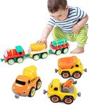 Auspint The Magnetic-Activated Structure Trolley and Freight Train can Run Along The Track with The Train, Making it The for Babies Aged 1, 2, and 3.