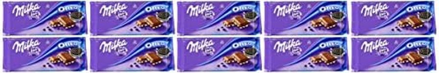 Milka Oreo Bar 100g (10-pack) by Mi