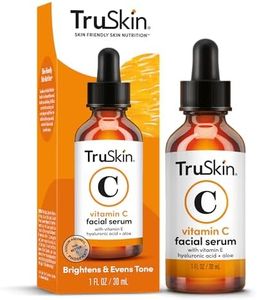 TruSkin Vitamin C Serum – Anti Aging Facial Serum with Vitamin C, Hyaluronic Acid, Vitamin E – Brightening Serum – Even Skin Tone, Improve Appearance of Dark Spots, Fine Lines & Wrinkles, 1 Fl Oz