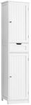 Iwell Tall Bathroom Storage Cabinet