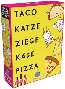 blue orange, Taco Katze Ziege Käse Pizza, Partyspiel, Kartenspiel, 2 bis 8 Spieler, ab 8 Jahren, 10 Minuten, Deutsch
