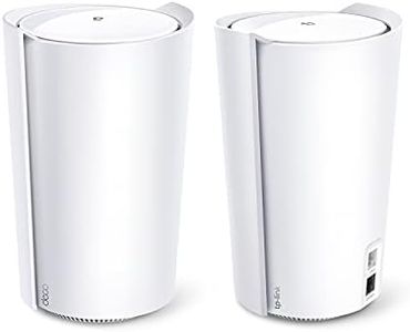 TP-Link AX6600 Deco Tri-Band WiFi 6 Mesh System(Deco X90) - Covers up to 6000 Sq.Ft, Replaces Routers and Extenders, AI-Driven and Smart Antennas, 2-Pack