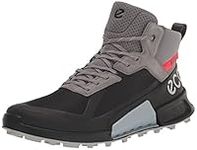 ECCO Men's Biom 2.1 Mid Gore-tex Waterproof Cross Trainer, Black/Steel Nubuck, 11-11.5