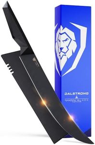 DALSTRONG Butcher Knife - 10" (25 cm) - Shadow Black Series - Black Titanium Nitride Coated - 7CR17MOV-X Vacuum Treated Steel - Sheath Included - NSF Certified