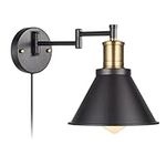ArcoMead Swing Arm Wall Lamp Plug-i
