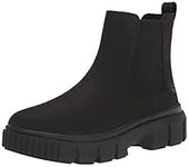 Timberland,Women's,Greyfield Chelsea,Black Nubuck,070M