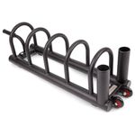 BRAINGAIN Olympic Flat Weight Storage Rack - Bumper Plate Flat Rack