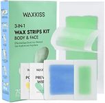 Waxkiss Wax Strips Kit for Women, W