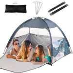 Lucky Castle Baby Beach Tent Lightweight and Easy Set Up Kids Camping Tent Protection Sun Shelter Canopy for Infant and Toddlers Anti-UV Shade Tent for Outdoors