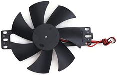 Electronic Spices DV 18V Plastic Brushless Cooling Fan For Induction Cooker Repair Accessories Cooler (Black)