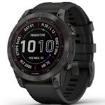 Garmin Fenix 7 Sapphire Solar 47 mm, Slate Grey/Black (010-02540-21)