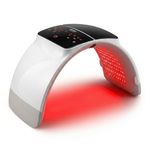 CENBEII LED Face Mask: 200 LEDs Light Therapy - 7 Colors Light Source/Cycling Light/White Light - Foldable LED Mask for Facial Skin Care Salon