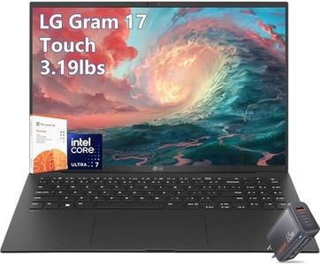 LG-gram Laptop-17 inch Touchscreen 2.5K - Intel Core Ultra 7 Processor -32GB RAM| 1TB SSD -Windows11 Pro -Backlit Keyboard - 2025 AI PC Copilot -Ultra Thin Lightweight -Business Work