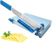 Cheese Slicer Cutter with Board, Adjustable Thickness function,Multipurpose Cheese Slicers for Block Cheese,Can Easily cutting Cheese, Strong Cutting Suitable for Cutting Sausage,spam,Cucumber, Jerky