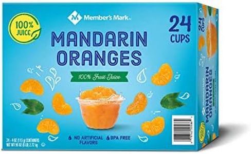 Member's Mark Mandarin Oranges, 4 Ounce (Pack of 24) (2 Pack)