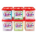 Colorations Wheat & Gluten Free Neon Dough Classroom Pack - 6 Colors