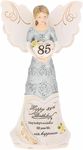 Pavilion Gift Company 82416 Elements Angels - Happy 70th Birthday May Today's Wishes Fill Your Life with Happiness 6" Angel Figurine