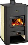 Wood Burning Stove with Back Boiler