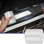 Car Door Invisible Anti-Collision Self Adhesive Seal Strip Seal Scratch Resistant Transparent Fit for Most Car, Protect the Car Body and Door (16.4Ft x 4In)