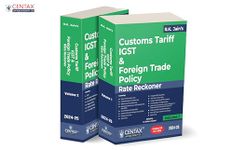 R.K. Jain's Customs Tariff, IGST & Foreign Trade Policy Rate Reckoner | 2024-25 – The Authoritative Reference Guide for 'Accurate' Duty Assessment—Detailing HSN Entries up to 13 Columns | 2 Vols.