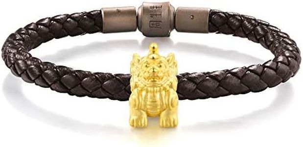 CHOW SANG SANG 999 Gold Charme Wade-Giles Pixiu Charm Bracelet for Men & Women 86330C