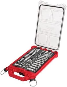 Milwaukee Electric - 3/8IN 32PC Ratchet and Socket Set in PACKOUT - MM