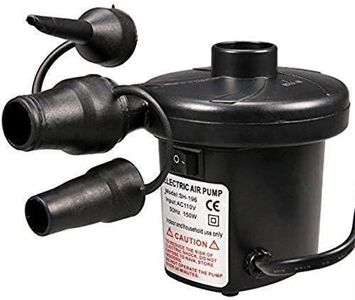 Greenhood Instant AC Electric Vacuum Air Pump for Quickly Inflating/Deflating Sofa, Bed, Swimming Pool Tubes, Toys, Air Bags, Mattresses | Powerful Air Pump for Toys, Balloons and Inflatable Furniture