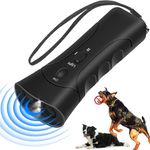 Anti Dog Barking Device,Ultrasonic Bark Stopper Anti Barking Device For Dogs, 3 in 1 Handheld Ultrasonic Stop Dog Barking Device Indoor Outdoor Bark Deterrents Control For Small Medium Large Dogs