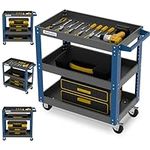 LARBANKE Rolling Tool Cart,with 3 T