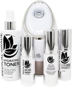 Microderm GLO - Facial Steamer and Rejuvenating Skin Care Product Bundle