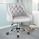 ALFORDSON Velvet Office Chair Swive