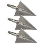 G5 Outdoors Montec M3 100 Grain Broadhead 3 Pk, Stainless Steel