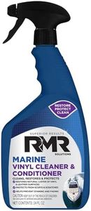 RMR Marine Vinyl Conditioner, Condition & Protect Vinyl, Plastic, & Leather, Multi-Surface Boat, Car, & RV Cleaner & Stain Remover, 24 Ounce Spray