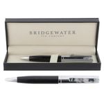 Bridgewater Pen Company Executive Ball Point Pen Collection, Boxed & Sleeved (Salisbury, Chrome)