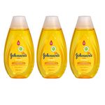 Johnson's Baby Shampoo 200 ml – Pure & Gentle Care – Pack of 3