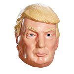 Disguise Men's Donald Trump Deluxe Mask, Multi, One Size