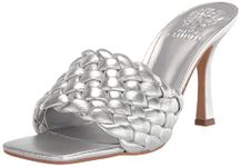 Vince Camuto Women's Brinela Sandal Pewter/Met Nappa, Size 6