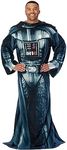 Star Wars, Being Darth Vader Adult Comfy Throw Blanket with Sleeves, 48" x 71"