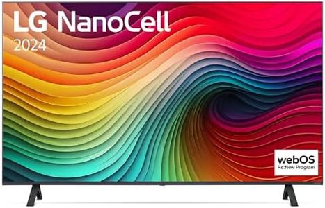 LG Nanocell TV 2024 | 43NANO81 | 43 Pouces | UHD | Processeur α5 Gen7 AI 4K, Bleu foncé