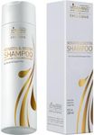 Vitamins Keratin Sulphate Free Shampoo - Biotin Collagen and Coconut Oil Protein Repair Treatment for All Hair Types, Coloured Dry & Damaged Hair - Frizz Control for Curly Wavy or Straight Hair