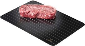 MisterChef Fast Defrosting Tray - The Safest Way to Defrost Meat, Fish or Frozen Food Quickly Without Electricity, Microwave, Hot Water or Any Other Tools