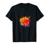 Athletic Repeat color Basketball Design for Basketball T-Shirt