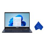 ASUS 14.0" FHD Laptop - Intel Celeron N4500, 4GB RAM, 64GB eMMC, Windows 11 S Mode (with Microfiber Cloth) - Star Black (E410KA-CL464)