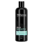 TRESemme Silky & Smooth reduces frizz for 2x smoother* hair Shampoo for dry hair, 500 ml (Pack of 1)