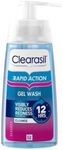 Clearasil Ultra Rapid Action Gel Wash, Unblock Pores For A Visibly Clearer Skin, Remove Dirt, Oil & Spots, 150 ml (Pack of 1)