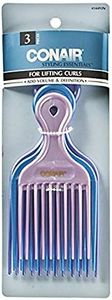 Conair 14493z 3 Piece Pro Styling Hair Lift Combs, 3.2 Ounce